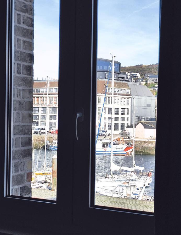 L' Albatros Vue Sur Le Port Appartement Fécamp Buitenkant foto